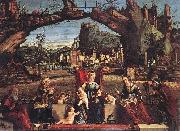 CARPACCIO, Vittore Holy Conversation fg oil